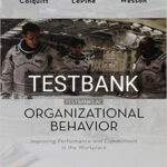 Test Bank for Organizational Behavior Improving Performance and Commitment in the Workplace 5th Edition by Colquitt