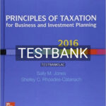 Test Bank for Principles of Taxation for Business and Investment Planning 2016 19th Edition by Jones