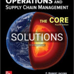 Solutions for Operations and Supply Chain Management The Core 4th Edition by Jacobs