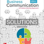 Solutions for Business Communication 1st Edition by Rentz