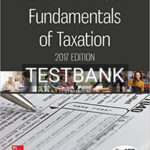 Test Bank for Fundamentals of Taxation 2017 Edition 10th Edition by Cruz