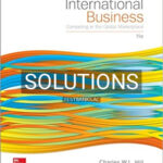 Solutions for International Business Competing in the Global Marketplace 11th Edition by Hill