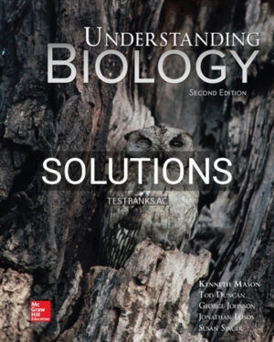 Solutions for Understanding Biology 2nd Edition by Mason