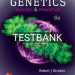 Test Bank for Genetics Analysis and Principles 6th Edition by Brooker