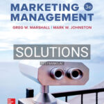 Solutions for Marketing Management 3rd Edition by Marshall