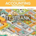 Test Bank for Fundamental Accounting Principles Vol 1 16th Edition by Larson
