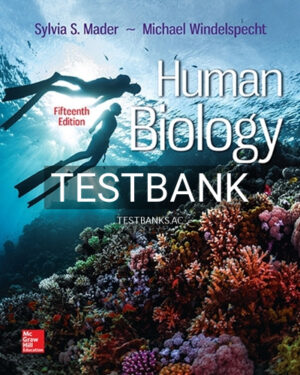 Test Bank for Human Biology 15th Edition by Mader