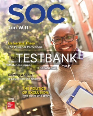 Test Bank for SOC 2018 5th Edition by Witt