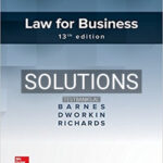 Solutions for Law for Business 13th Edition by Barnes