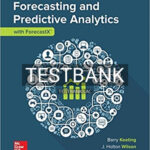 Test Bank for Business Forecasting with ForecastX 7th Edition by Keating