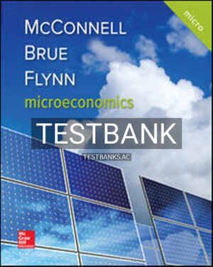 Test Bank for Microeconomics 21st Edition by McConnell