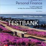 Test Bank for Focus on Personal Finance 6th Edition by Kapoor