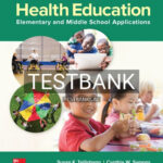 Test Bank for Health Education Elementary and Middle School Applications 9th Edition by Telljohann