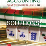Solutions for Accounting 12th Edition by Marshall
