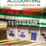 Test Bank for Accounting 12th Edition by Marshall