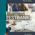 Test Bank for Business Law with UCC Applications 15th Edition by Sukys