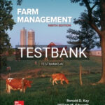 Test Bank for Farm Management 9th Edition by Kay