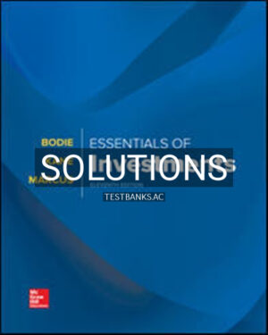 Solutions for Essentials of Investments 11th Edition by Bodie