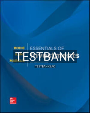 Test Bank for Essentials of Investments 11th Edition by Bodie