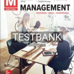Test Bank for M Management 6th Edition by Bateman