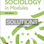 Solutions for Sociology in Modules 5th Edition by Schaefer