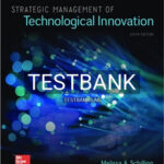 Test Bank for Strategic Management of Technological Innovation 6th Edition by SCHILLING