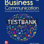 Test Bank for Business Communication Developing Leaders for a Networked World 4th Edition by Cardon