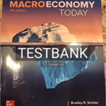 Test Bank for Macro Economy Today 15th Edition by Schiller