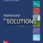 Solutions for Advanced Macroeconomics 5th Edition by Romer