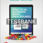 Test Bank for Practical Business Math Procedures 13th Edition by Slater