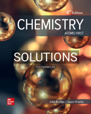 Solutions for Chemistry Atoms First 4th Edition by Burdge
