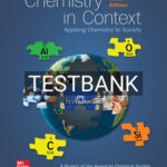 Test Bank for Chemistry in Context 10th Edition by American Chemical Society