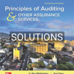 Solutions for Principles of Auditing and Other Assurance Services 22nd Edition by Whittington