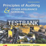 Test Bank for Principles of Auditing and Other Assurance Services 22nd Edition by Whittington