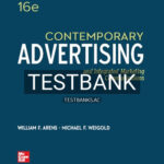 Test Bank for Contemporary Advertising 16th Edition by Arens