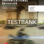 Test Bank for Organizational Behavior 7th Edition by Colquitt