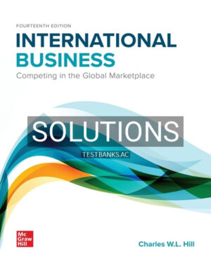 Solutions for International Business 14th Edition by Hill