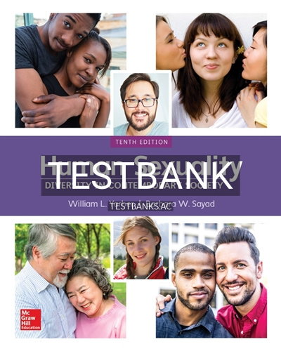 9781260397123-TEST-BANK Test Bank for Human Sexuality Diversity in Contemporary Society 10th Edition by Yarber
