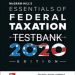Test Bank for Essentials of Federal Taxation 2020 Edition 11th Edition by Spilker