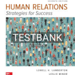 Test Bank for Human Relations 7th Edition by Lamberton
