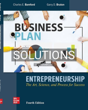 Solutions for Entrepreneurship 4th Edition by Bamford