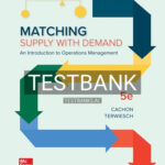 Test Bank for Matching Supply with Demand 5th Edition by Cachon