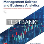 Test Bank for Introduction to Management Science and Business Analytics 7th Edition by Hillier