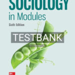 Test Bank for Sociology in Modules 6th Edition by Schaefer