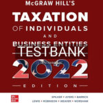 Test Bank for McGraw Hills Taxation of Individuals and Business Entities 2022 Edition 13th Edition by Spilker