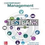 Test Bank for Contemporary Management 12th Edition by Jones