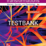Test Bank for Transformations Women Gender and Psychology 4th Edition by Crawford