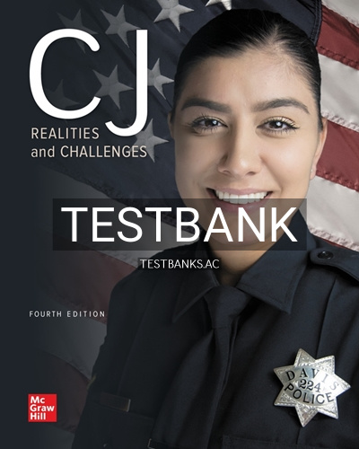 9781260813807-TEST-BANK Test Bank for CJ Realities and Challenges 4th Edition by Masters
