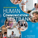 Test Bank for Human Communication 7th Edition by Pearson