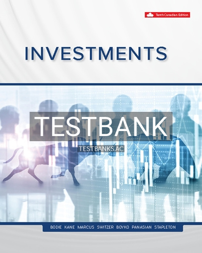 9781260881257-TEST-BANK Test Bank for Investments 10th Edition by Bodie